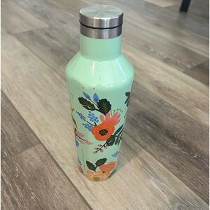 Rifle Paper Co. x Corkcicle 16 oz floral water bottle